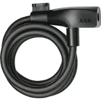 Axa Kävelykelvottoman pyörän kaapeli - - Resolute 8-150 - 150 cm - Turvataso 3 - 8 mm halkaisija - Musta - Alloy teräs