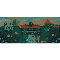 Mighty Setup Fantasy Forest Green Hiirimatto - XXL