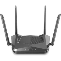 D-Link DIR-X1530 -reititin, Wi-Fi 6, AX1500, Dual-band, musta