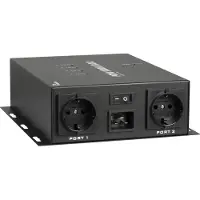 Inter-Tech SA-0416EU, Hallittu, Ohjattu, Musta, 4 AC-pistorasia(a), Tyyppi F, C20 liitin, 0,8 m (88887394)