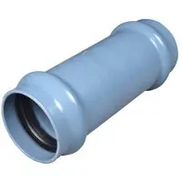 Wavin Skydemuffe pvc 75 mm PN10