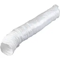 DUKA Ventilation Flex hose Ø162x6000 mm white