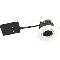 Scan-Products Luna Combi Install Downlight GU10 IP44 Matt white