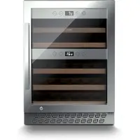 Caso WINECHEF PRO 40 -viinikaappi, ruostumaton teräs