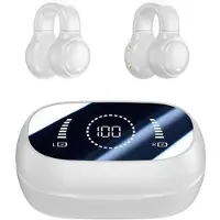 Mtp Products M47 Luujohteiset Langattomat Kuulokkeet - Open-Ear, Bluetooth 5.3 - Valkoinen