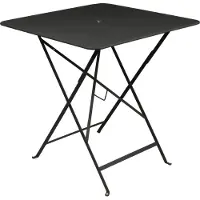 Fermob Bistro Pöytä Korkea 71x71cm Liquorice - Ulkopöydät & Puutarhapöydät Lakattu Teräs Musta - 25042