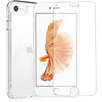 Saii 2-1:ssä iPhone 7/8/SE (2020)/SE (2022) TPU Suojakuori & Panssarilasi - 9H