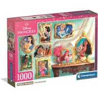 Clementoni Disney Princess Compact 1000p palapeli