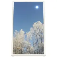 Hi Nd EASY mounting kit - for flat panel - landscape - white - Max - recommended for 98"