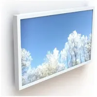 Hi Nd Touch mounting kit - for digital signage LCD panel - landscape - black - Max - recommended for 55"
