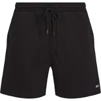 Tommy Hilfiger Housut 'Tommy Flag Beach Sweat' musta