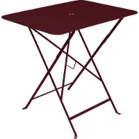 Fermob Bistro pöytä, 77 x 57 cm, black cherry