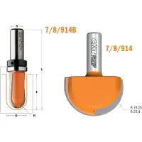 Cmt Kourujyrsin ; S=12 mm; D=50,8 mm; R=25,4 mm
