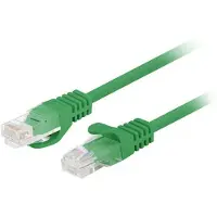 Lanberg PATCHCORD KAT.6 UTP 3M ZIELONY FLUKE PASSED 10-PACK