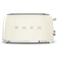 Smeg 50's Style leivänpaahdin 4x4 viipaletta Kermanvalkoinen