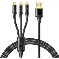 Mcdodo 3in1 USB to USB-C / Lightning / Micro USB Cable CA-3330 1.2m (Black)