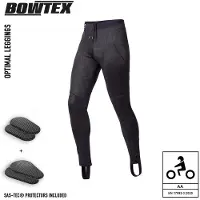 Bowtex Optimal Level AA Moottoripyöräleggingsit Musta Miehet, size XL