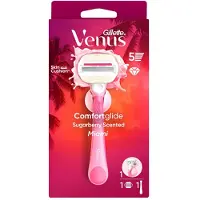 Gillette Venus Comfortglide Sugarberry Miami naisten karvanpoistokone sisältää suihkupidikkeen 1 kpl