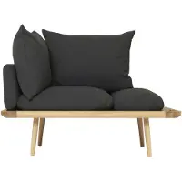 UMAGE Lounge Around 1,5-paikkainen sohva Oak/Shadow
