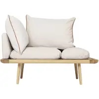 UMAGE Lounge Around 1,5-paikkainen sohva Oak/White Sands