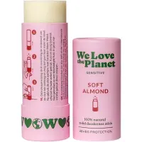 We Love The Planet Soft Almond Deodorant Stick - 40 g