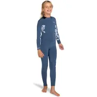 Roxy Swell Series 4/3 Mm Junior-märkäpuku Jossa Pitkät Hihat Ja Vetoketju Selässä