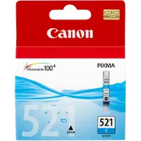 Canon cli-521c 9ml cyan ink tank for pixma ip3600 ip4700 mp540 mp550 mp560 mp620 mp630 mp640 mp980 mp990 mx860 mx870