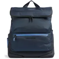 Piquadro Corner Arkireppu 44 cm Kannettavan tietokoneen taskun syvyys Sininen
