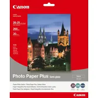 Canon SG-201 SEMI GLOSSY PHOTO PAPER INKTJET 260G/M2 8X10 INCH 20 SHEETS 1-PACK (1686B018)
