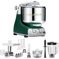 Ankarsrum AKM 6230 -yleiskone + deluxe-paketti, forest green