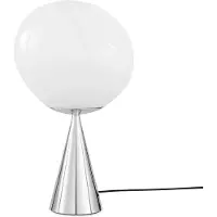 Tom Dixon , Melt Pöytälamppu Opal/Silver LED
