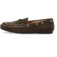 Bianco Biamarlene Moccassin Slipper Suede - Brown - 40