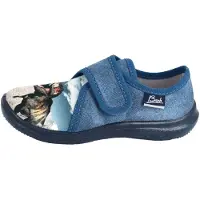 Beck Sisäkengät 'Spinosaurus' sininen denim / antrasiitti / kivenharmaa / valkoinen