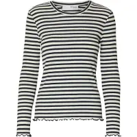 Selected Anna Stripe Pitkähihainen T-paita