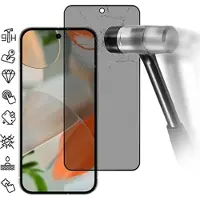 Mtp Products Google Pixel 10 Pro XL Yksityisyyttä Suojaava Täysin Peittävä Panssarilasi - Musta Reuna