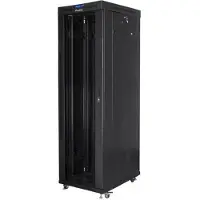Lanberg FF01-6042-12BL, Itseseisova teline, 42U, 1200 kg, 118 kg, Musta