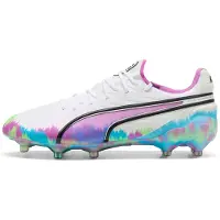 Puma King Ultimate Fg/ag Brilliance - Valkoinen/sininen/puhdas Magenta/fizzy Apple Nainen Limited Edition, koko 36
