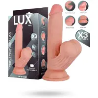 Vuxen Paul Triple Density Swinging Balls Dildo 21 cm