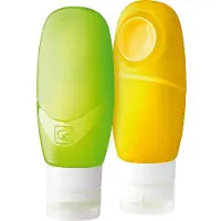 Go Travel Duo Squeezy Bottles (100Ml) - Yellow - ONE SIZE
