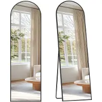 Songmics Koko vartalon peili, 160x50 cm, Musta, Täiskerepeegel, LFM031B01, 160 x 50 cm, Tindimust