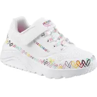 SKECHERS Uno Lite Heart Craze Urheilukengät Ilman Nauhoja