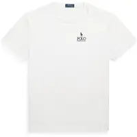 Ralph Lauren for man. 710981136001 Classic Fit white jersey knit T-shirt (XS), Casual, Cotton, Short sleeve