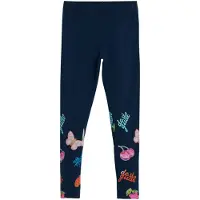 Desigual Leggingsit laivastonsininen / jade / hummeri / vaaleanpunainen