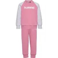 Hummel Treenipuku vaaleanharmaa / vaalea pinkki / valkoinen