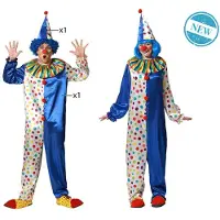 Atosa Arlequín Clown Custom Monivärinen M-L