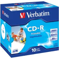 Verbatim CD-R 700MB 52X 10pk