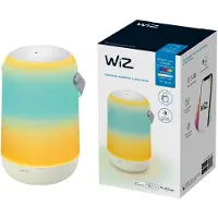 WiZ Connected Mobile Portable -ladattava älypöytävalaisin, valkoinen, WiFi