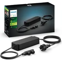 Philips HUE Outdoor virtalähde 100 W, liitosjohdolla, musta, 24 V Hue pienjännitesarjoille