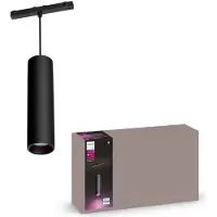 Philips Hue Perifo Cylinder Pendant, musta