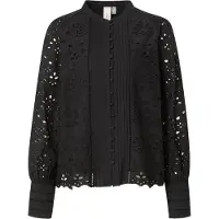Y.A.S Yasalessia Ls Shirt S. Noos - Black - 34